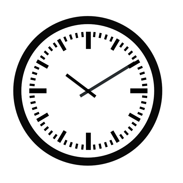 Clock symbolizing patience